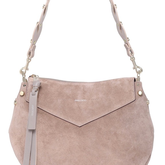 Jimmy Choo Artie Suede Hobo Bag light mocha - Picture 2 of 5